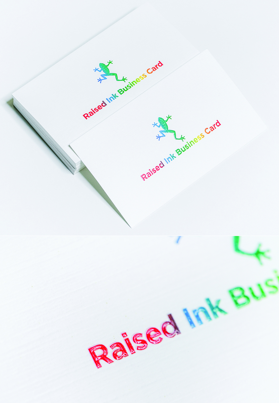 Raised Ink Business Cards by Aladdin Print